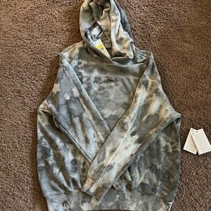 Nike gray tie dye sweatshirt